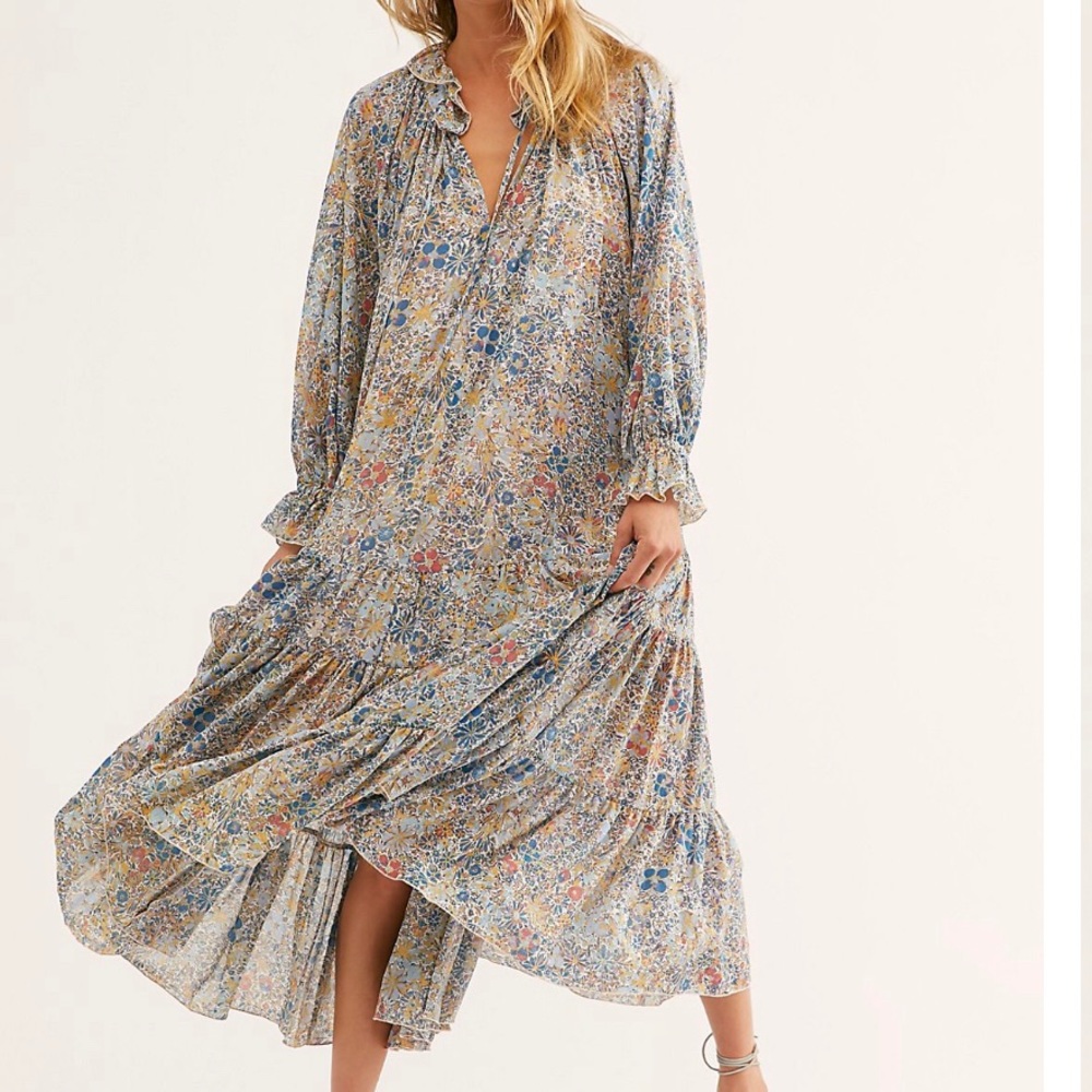 Free People Feeling Groovy Maxi Dress